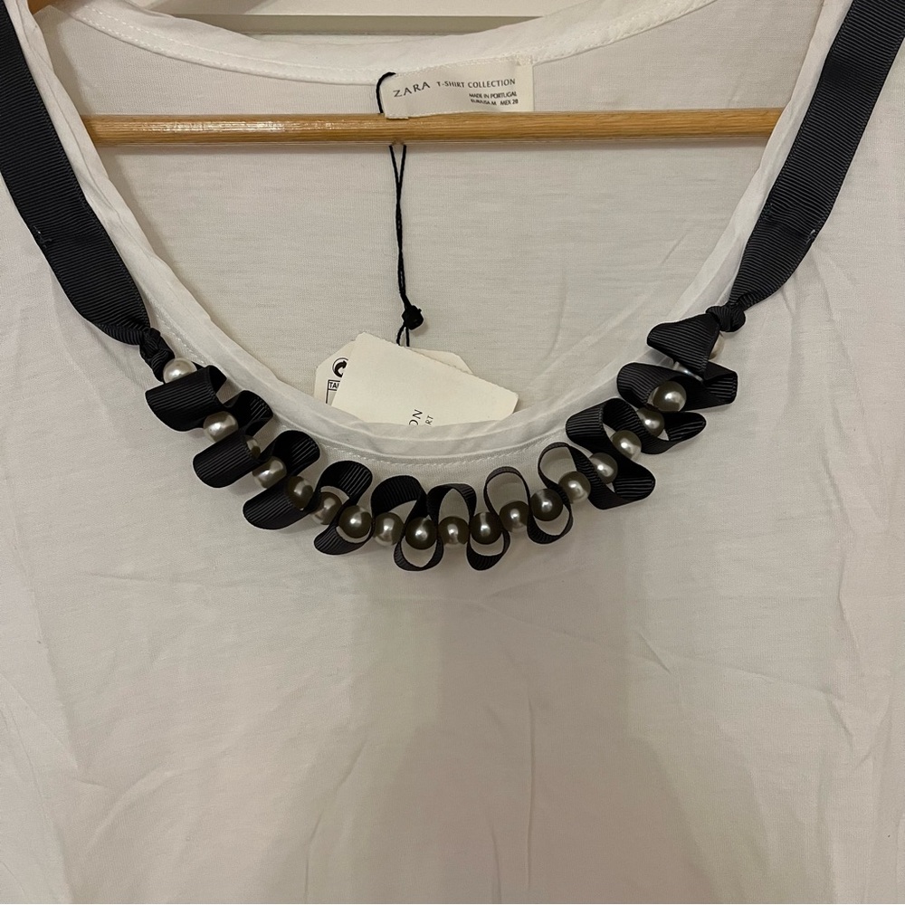 Zara T-shirt collection. Size M. New with tags.